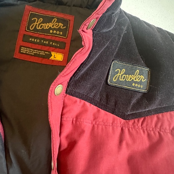 Howler Brothers Rounder Quilted Puffer Vest - Picture 3 of 4
